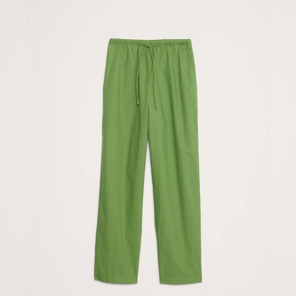 Banana Republic Green Wide Leg Pants